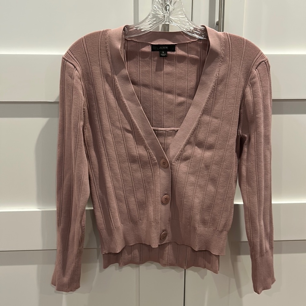 J. Crew Supersculpt sweater set